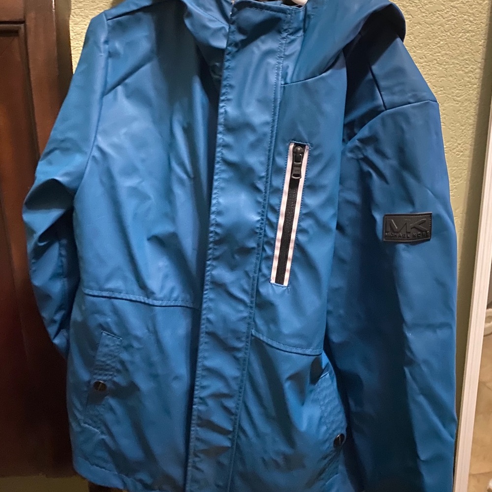 Boys Michael Kors reflective rain jacket